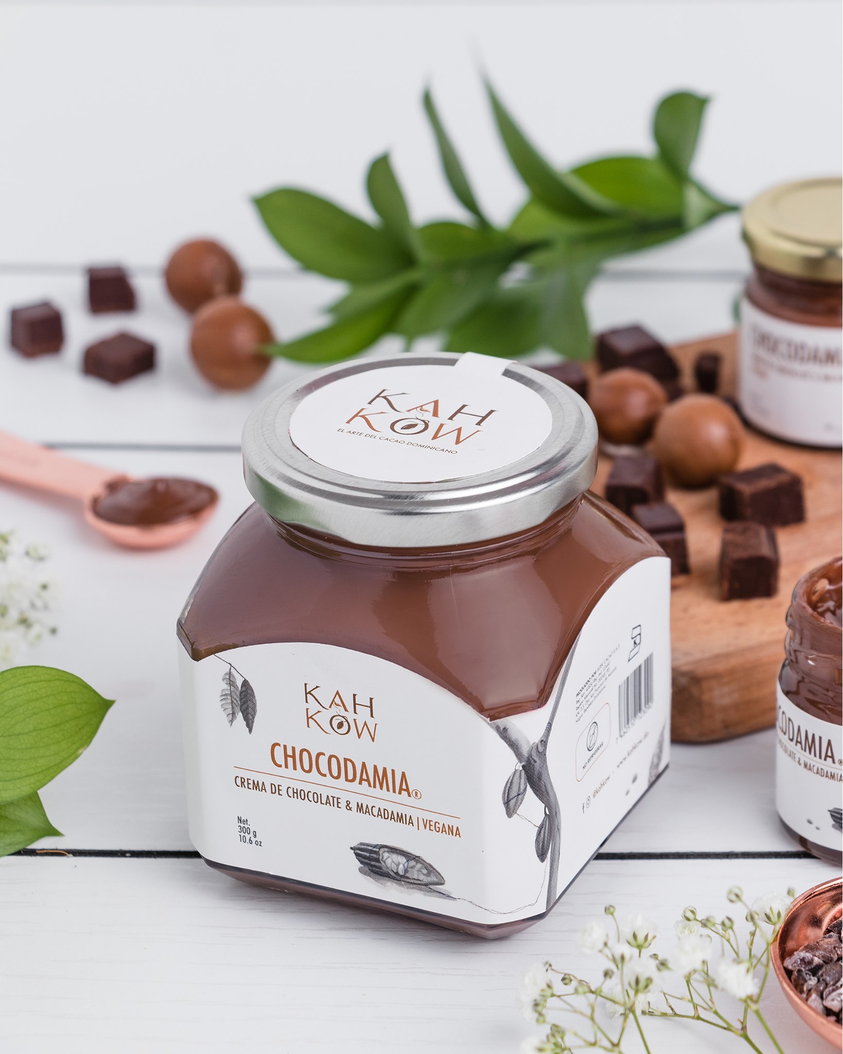 KAHKOW 無毒夏威夷豆巧克力抹醬(瓶裝) Chocodamia 300g