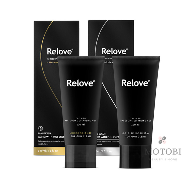 Relove 男性私密潔淨凝露 120ml (溫感/涼感 兩款可選)