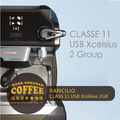 義大利原裝 藍奇里奧RANCILIO CLASSE 11 Usb Xcelsius 2GR「雙孔」半自動商用義式咖啡機