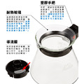 KALITA 手沖咖啡耐熱玻璃壺 500ml_2