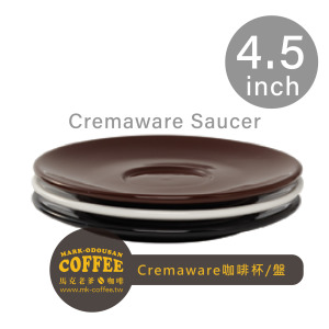 美國Cremaware咖啡陶瓷盤子碟子 4.5吋(不含杯)