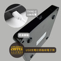 濃縮咖啡手沖咖啡專業精密計時電子秤 LED顯示螢幕/USB充電/防水隔熱墊_3