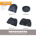咖啡吧檯 填壓器轉角墊 沖煮把手矽膠底墊 止滑墊 雙座_3