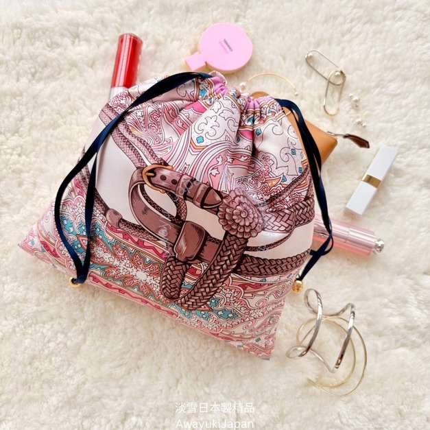 日本製 絲巾包_巴黎花綻 Fleur de Soie 3way包包