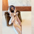 日本製 絲巾_人生幾何_La Douceur d&rsquo;&Ecirc;tre_柔境(88 x 88cm) 方形絲巾 披肩_16