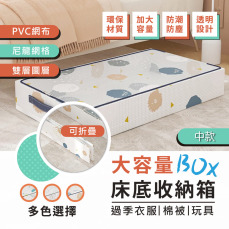 PVC床底衣服收納箱(中款)