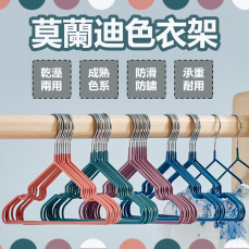 莫蘭迪色防滑衣架(1支)