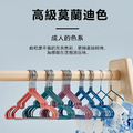 莫蘭迪色防滑衣架(1支)_3