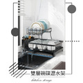雙層碗碟瀝水架_3