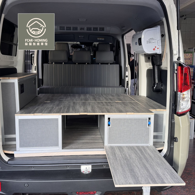 CMC J-SPACE 全功能車車宿套組｜變頻冷氣/電源/IGT爐具/百變床椅全整合・保留原車機能