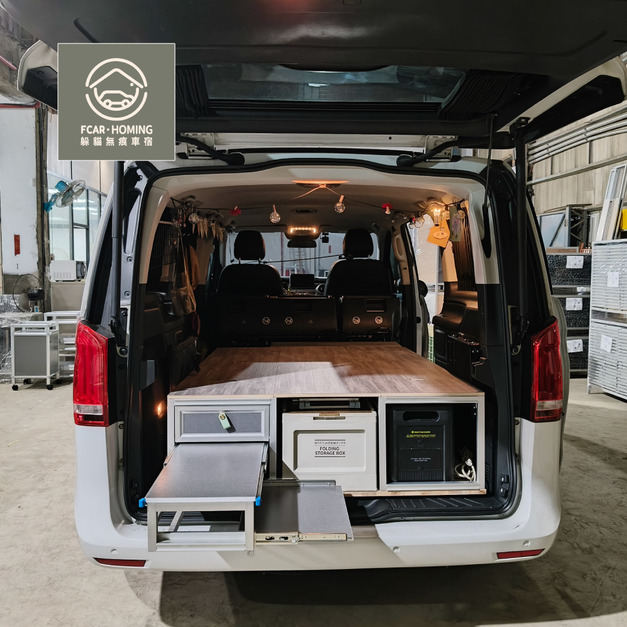 Mercedes-Benz V250d 專用豪華車宿套件｜免拆座椅無損直上・百變平整雙人車床・驗車無憂