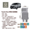 TOYOTA HIACE 專用全功能車宿套件｜無痕快拆平整床・多功能收納車櫃・豪華車泊露營套組_2