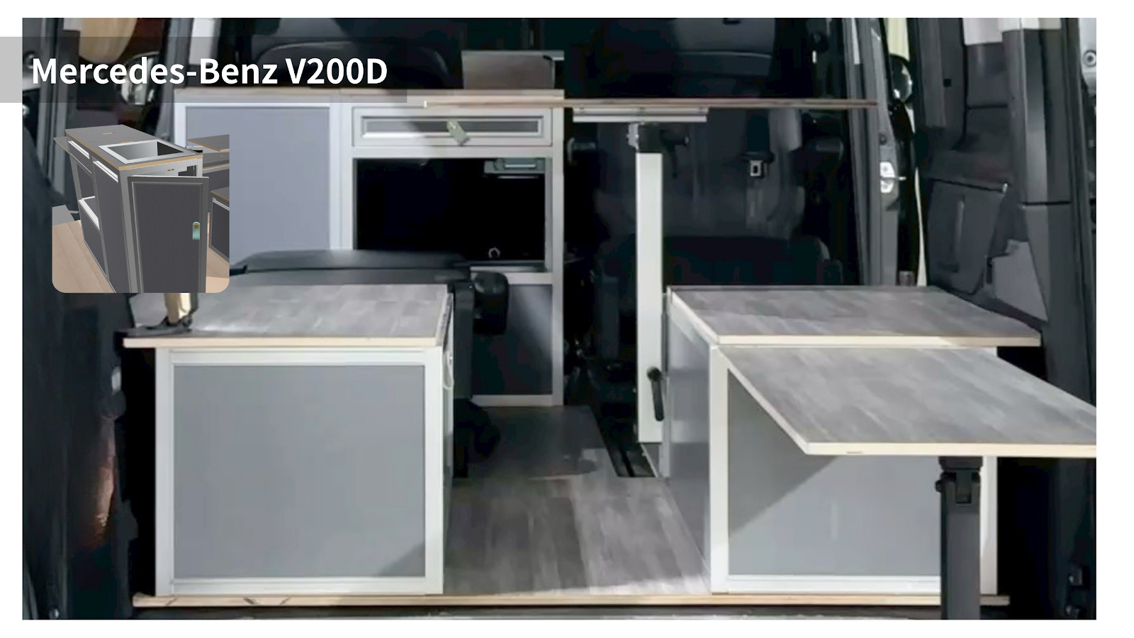 V200D改裝露營車,車宿改裝,露營車,車床生活,躲貓無痕車宿,車宿模組