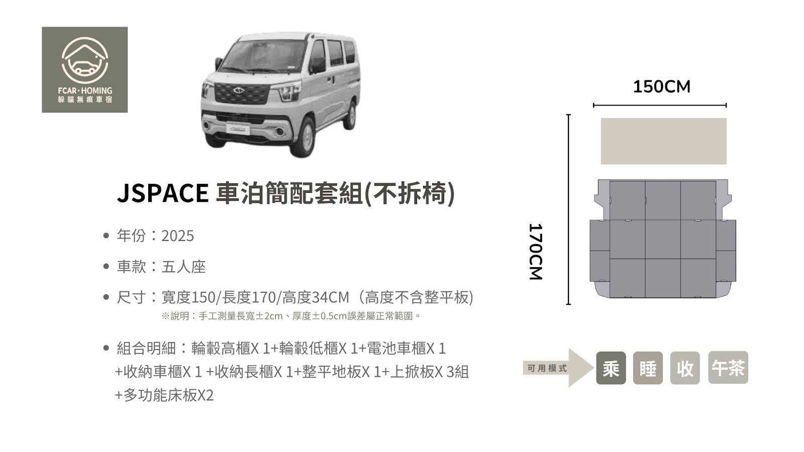 JSPACE,車宿改裝,露營車,車床生活,躲貓無痕車宿,車宿模組