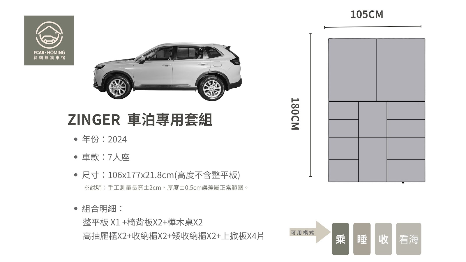 Zinger,車宿改裝,露營車,車床生活,躲貓無痕車宿,車宿模組
