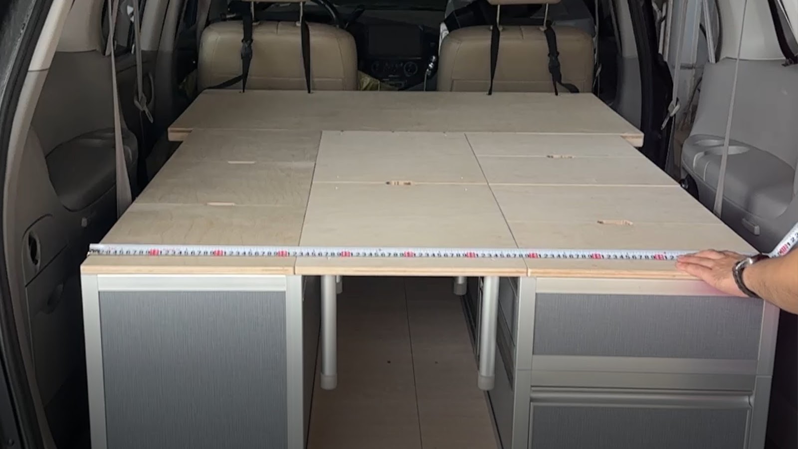 MazdaMPV車宿改裝,露營車,車床生活,躲貓無痕車宿,車宿模組