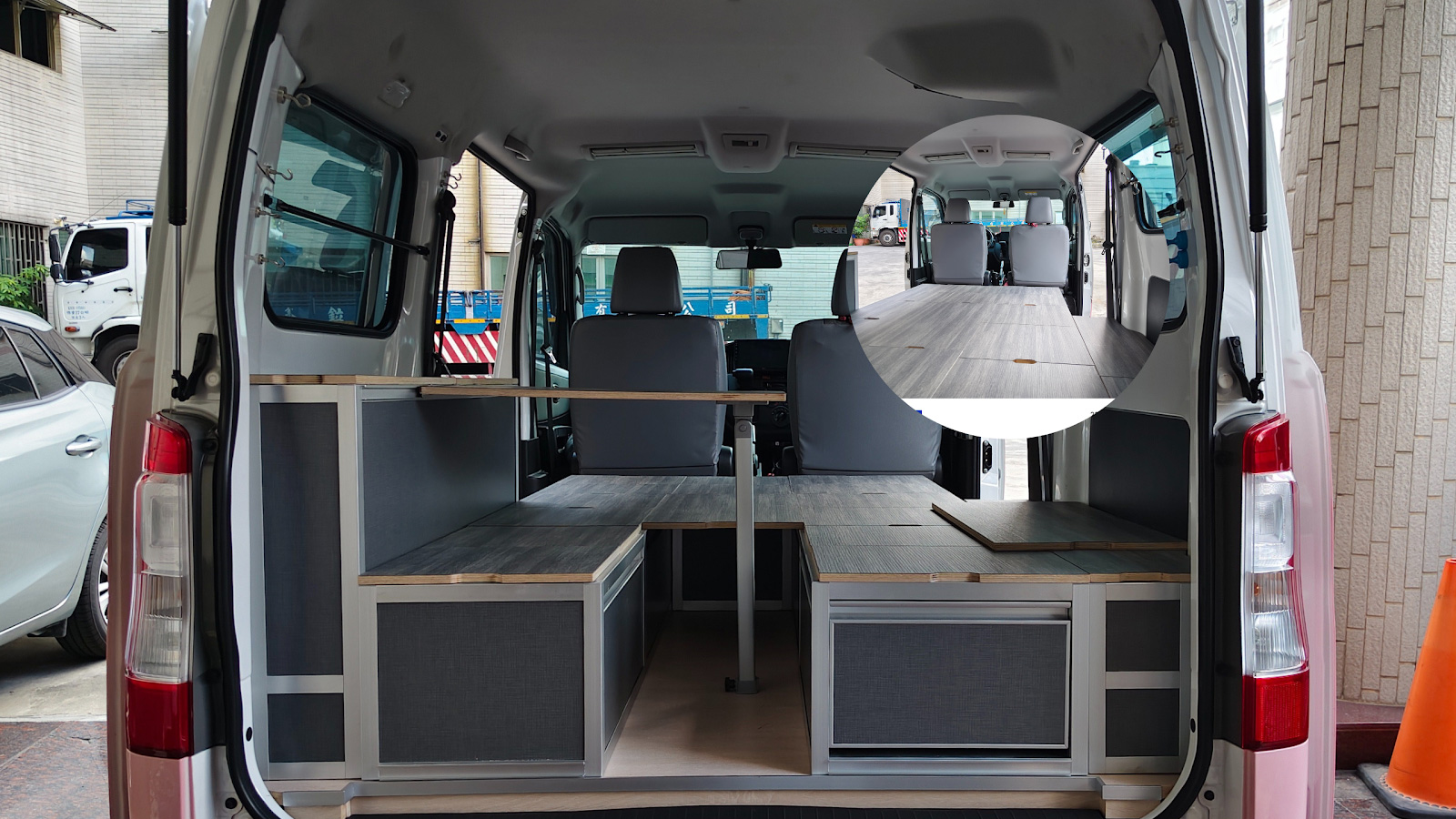 Town Ace車宿改裝,露營車,車床生活,躲貓無痕車宿,車宿模組