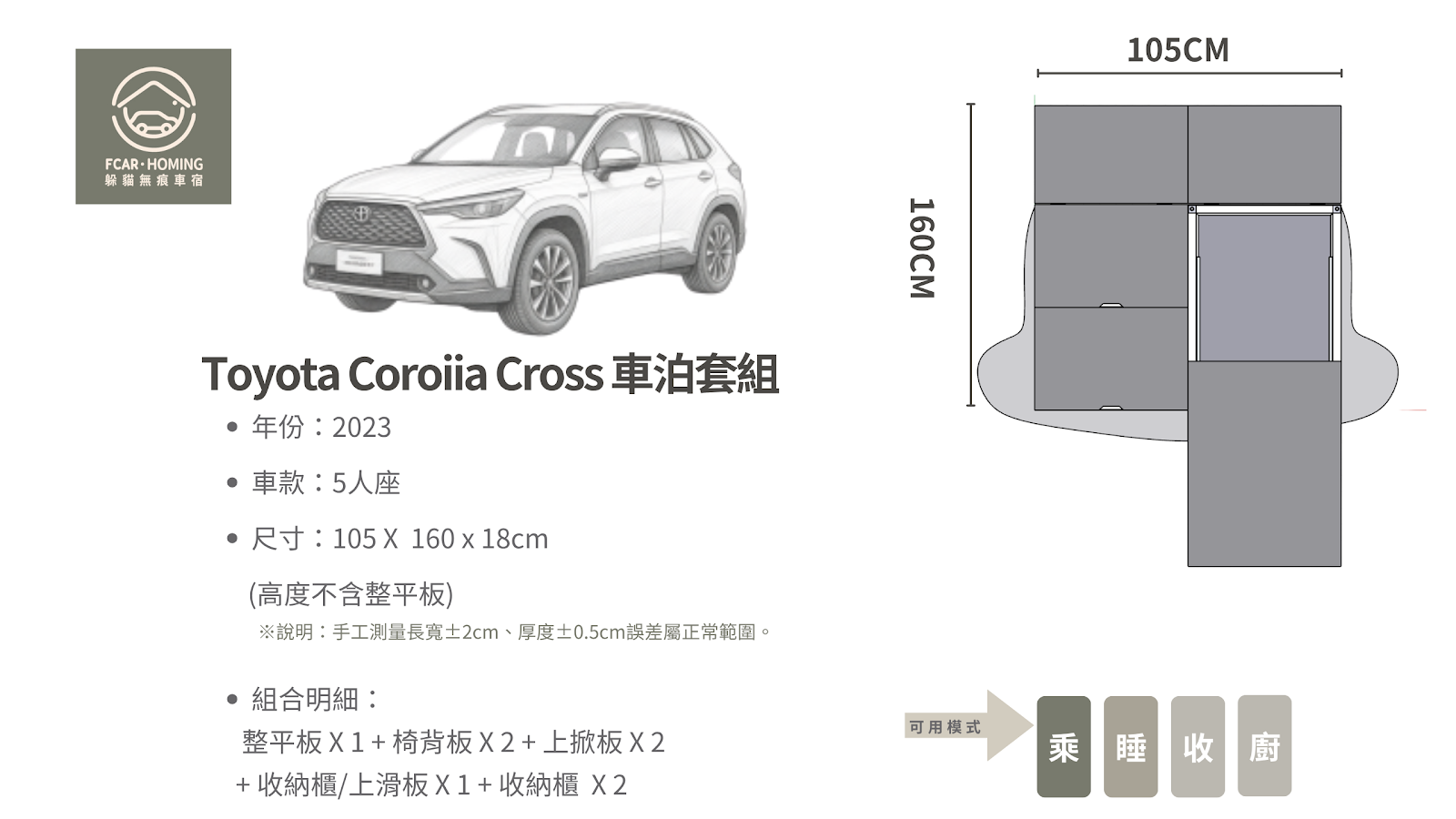 Cross車宿改裝,露營車,車床生活,躲貓無痕車宿,車宿模組