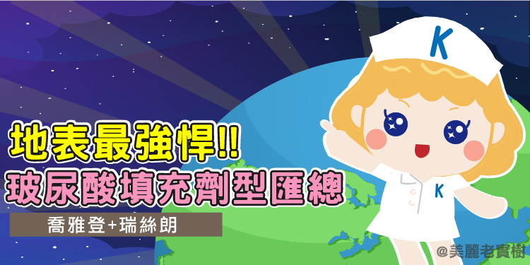地表最強玻尿酸_喬雅登+瑞絲朗_最完整解析匯整