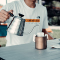 Hario 迷你雲朵不鏽鋼細口壺/手沖咖啡壺_1