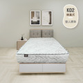 雙人標準 | 訂製乳膠蜂巢獨立筒床墊(K02)