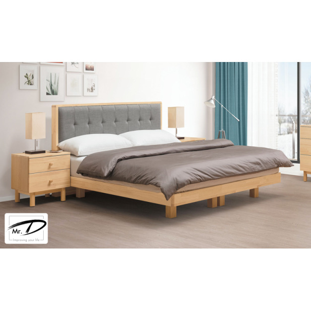 B3403 146-02 哥本哈根實木5尺懸空床底