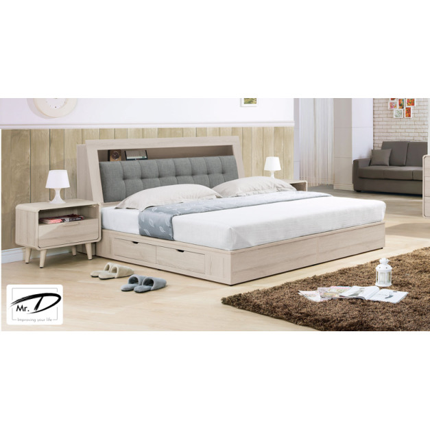 B3298 105-07 珊蒂6尺四抽收納床底