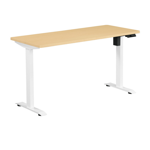 C4026 1586-5 喬伊絲4.6尺升降桌(白橡)