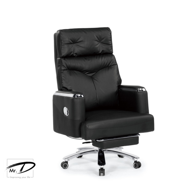 C4190 1642-1 里查德辦公椅(黑色)(貓抓皮)