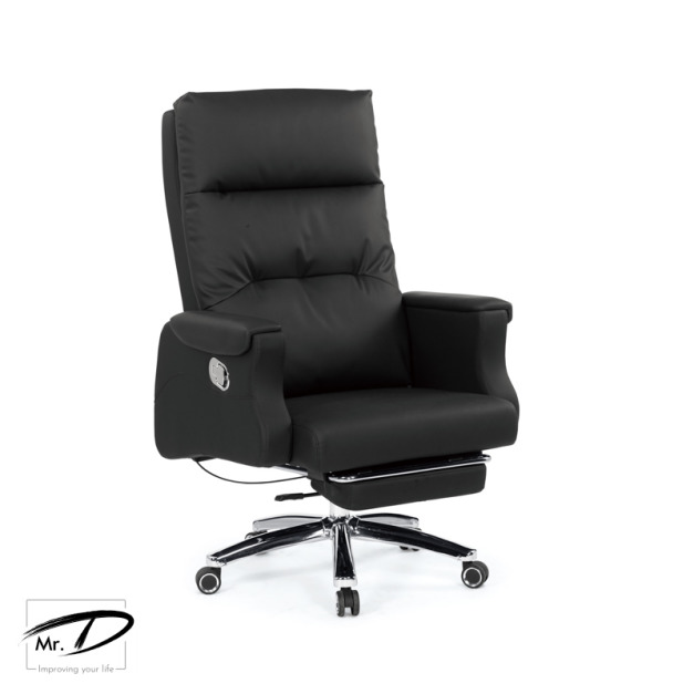 C4192 1643-1 法莉佳辦公椅(黑色)(皮)