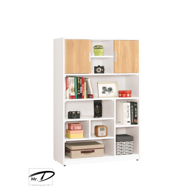C4359 1320-6 卡爾3尺開放書櫥(右向)