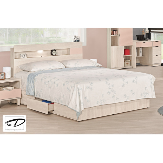 C3489 1265-1 芬娜5尺雙人床