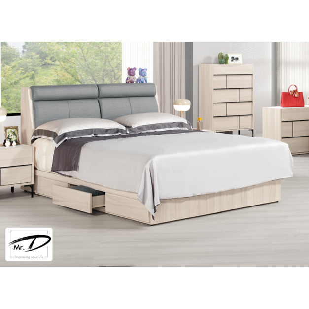 C3127 1087-1 里斯特6尺被櫥式雙人床