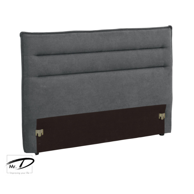 C3604 1298-4 路西恩5尺床頭片(深灰布)