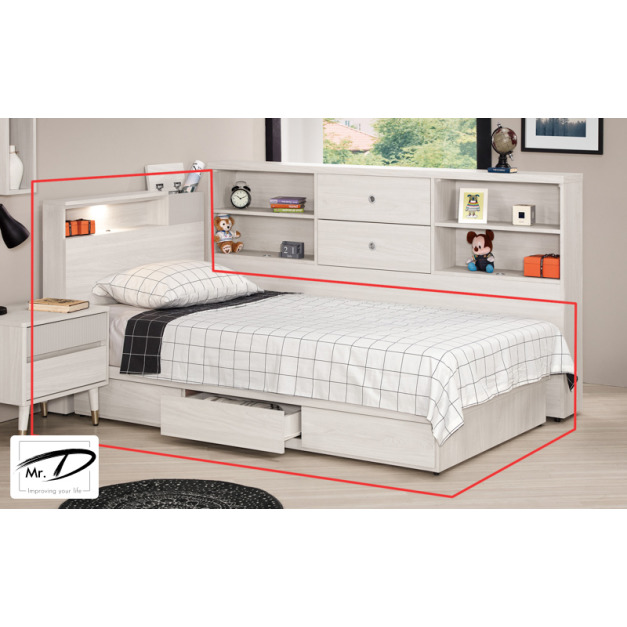 C3531 1282-2 蘿克斯3.5尺單人床