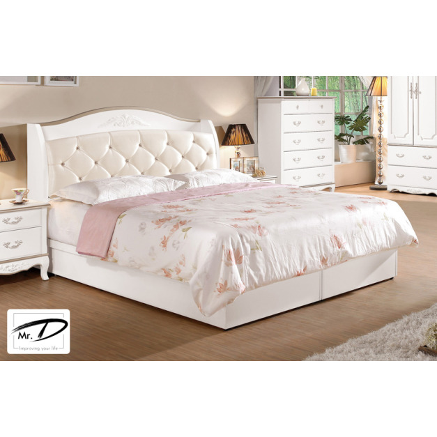 C3467  1257-2 諾維雅5尺被櫥式雙人床