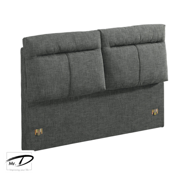C3602 1298-2 歐佳5尺床頭片(灰色布)
