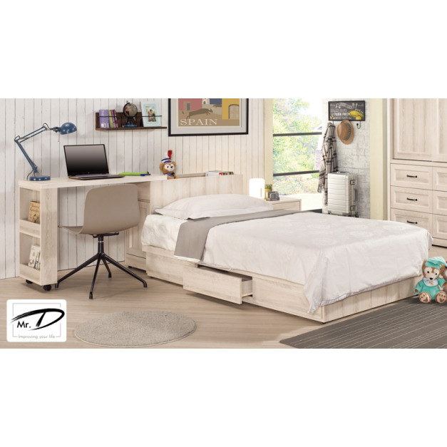 C3241 1145-1 雪莉3.5尺多功能型單人床