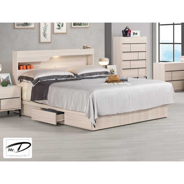 C3142 1105-2 里斯特5尺雙人床