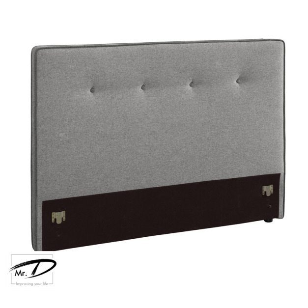 C3611 1298-11 保琳6尺床頭片(灰色布)
