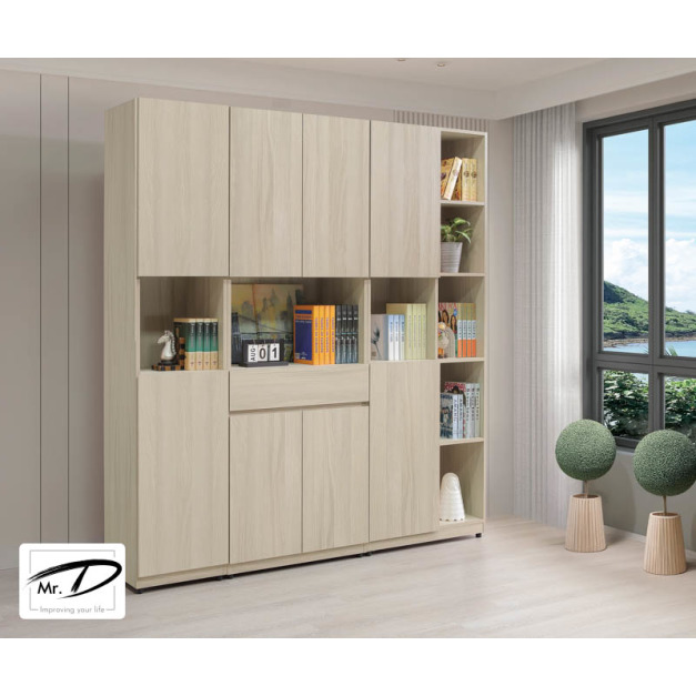 B4006 548-01 方達6尺組合式書櫃組 (整組)