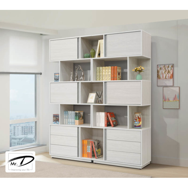 B4073 566-02  沃克5.3尺書櫃組