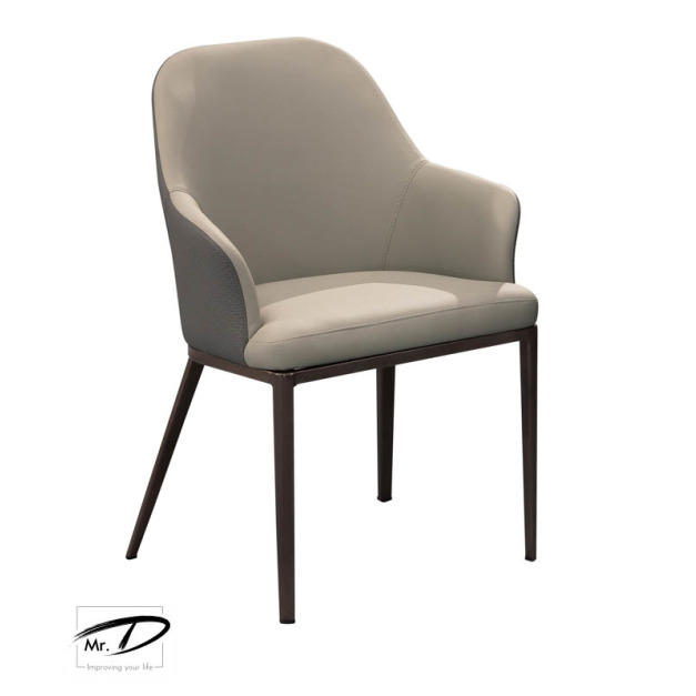 B2289 496-02 布蘭特餐椅 (淺灰)