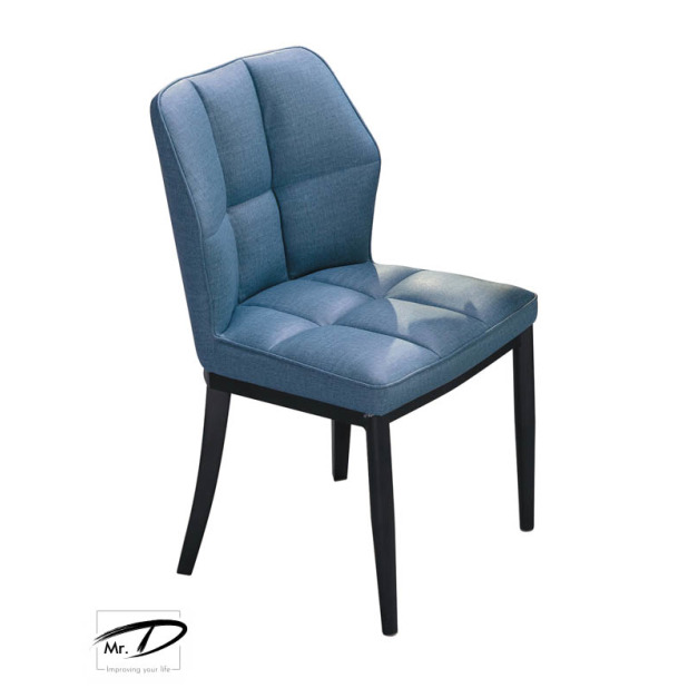 B2192 499-03 戈登餐椅 (藍皮)