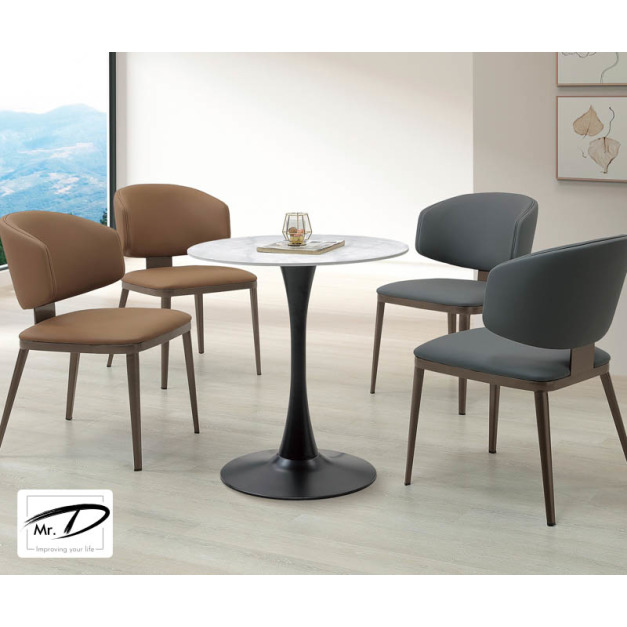 B2212 506-05 格列弗2.3尺岩板圓餐桌