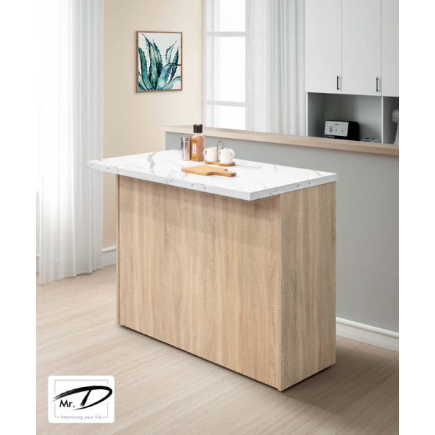 B2032 418-01 雨果原木4尺吧台中島