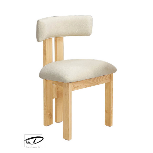 B2240 515-04 賓利原木實木餐椅