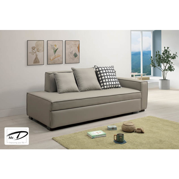 B1042 219-01 方塊先生貓抓皮沙發床