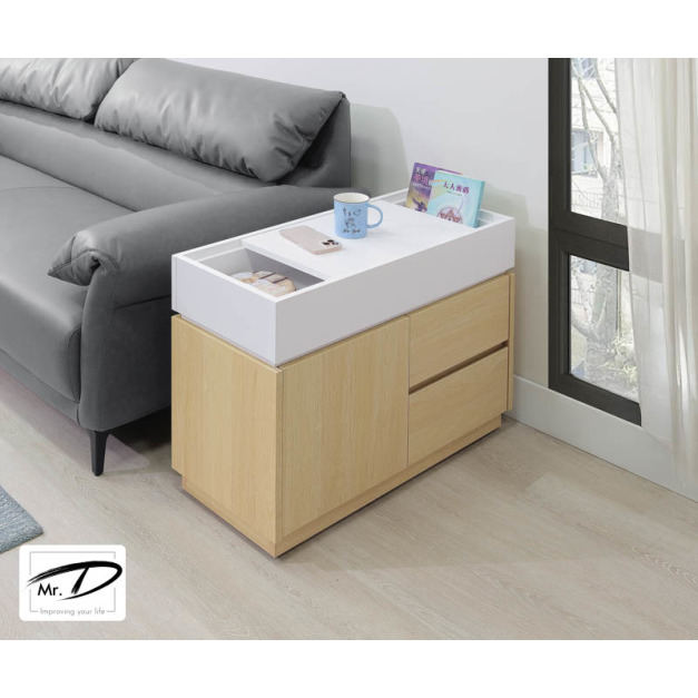 B1268 314-02 佩芮2.7尺滑面功能櫃