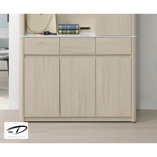 B1361 395-04 佛雷4尺岩板收納鞋櫃下座